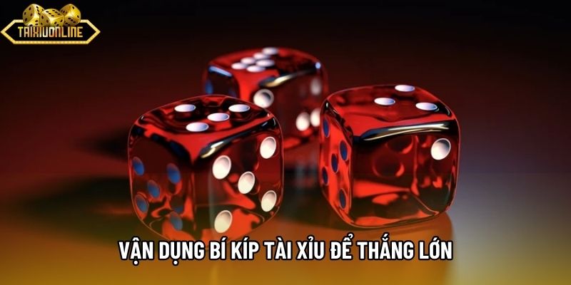 Vận dụng bí kíp tài xỉu để thắng lớn