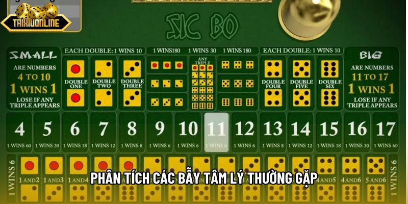 Phân tích các bẫy tâm lý thường gặp